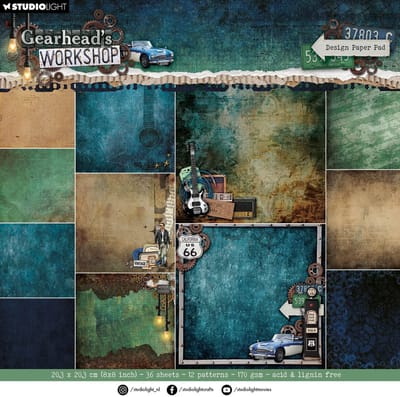 Design Paper pad - Gearhead's workshop nr. 470