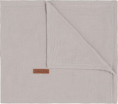 Baby's Only Wiegdeken - Baby deken Breeze - Dekentje voor jongens en meisjes - 0.6 TOG - 70x95 cm - Urban Taupe - 100% katoen