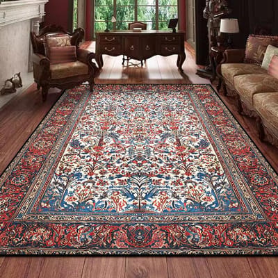 Tapis persan rétro grand luxe rouge décor bohème pour salon tapis de chevet tapis de maison 160x230 200*230cm