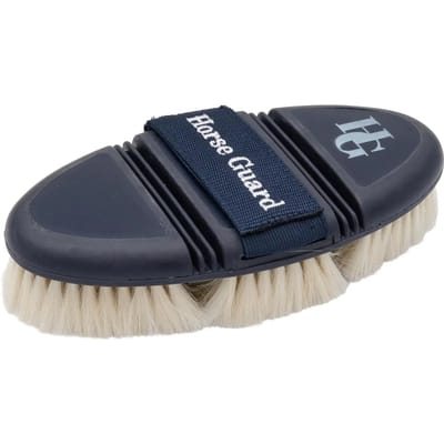 Geitenharen paardenborstel HorseGuard Flexible goathair