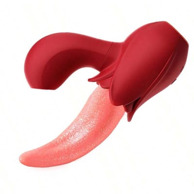 Oneay Vibrator speciaal voor vrouwen - 2-in-1 seksspeeltje voor volwassenen: clitorisstimulator, G-spot vibrator met zuigfunctie, seksspeeltje met tong, clitoris- en tepelvibrator set