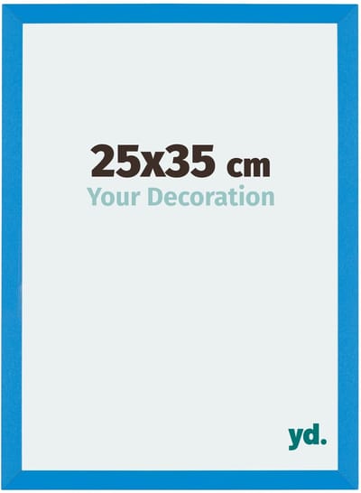 Your Decoration - Puzzellijst 25x35 cm - Helder Blauw - Puzzellijst 500-1000 stukjes - MDF Fotolijst - Mura
