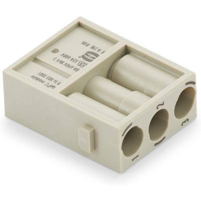 Connector 3-pins voor male pin