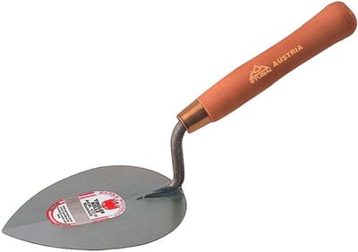 Tegeloptroffel - Platspaan - Tegels Egaliseren - Professionele Uitvoering - 160x115mm - Bruin