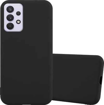 Cadorabo Hoesje geschikt voor Samsung Galaxy A33 5G in CANDY ZWART - Beschermhoes gemaakt van flexibel TPU silicone Case Cover