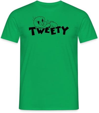 Looney Tunes Tweety Bird T-Shirt Heren