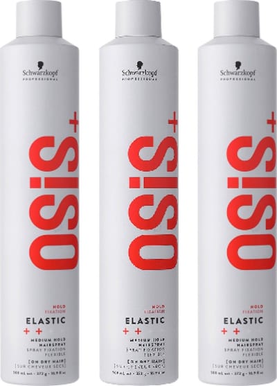 Schwarzkopf Professional OSiS+ Elastic Hold Haarlak - voordeelverpakking - 3 x 500ml