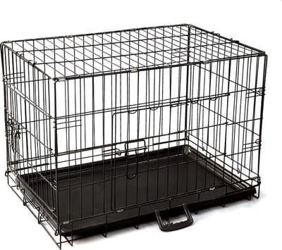 Nobleza 40RLF - Hondenbench - 121 x 74 x 80.5 cm - XXL - Zwart