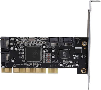 OmGoods - Dailygoody - PCI-SATA-kaart - 4-poorts RAID-controller - Tot 1,5 Gbit/s - Intern - Ondersteunt harde schijven - Geschikt voor diverse systemen - Ideaa...