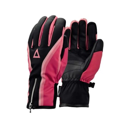 Matt Leia Tootex Handschoenen Zwart,Roze XS Vrouw