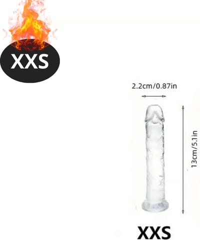 Nivard Dildo - Anaal - Met Zuignap - Siliconen - Sex Toys - Voor Mannen & Vrouwen - Voor Koppels - Couples - XXS