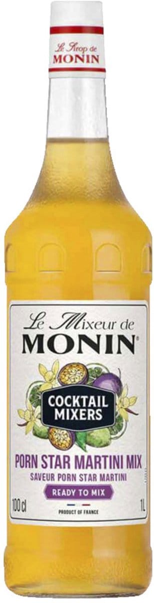 Le Mixeur de Monin PORN STAR MARTINI MIX Cocktail Mixers 1l