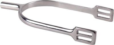 QHP Stompe Sporen RVS Zilver - 40 MM