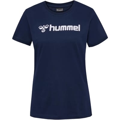 Hummel sportshirt voor dames Hmlmover katoenen T-shirt met korte mouwen voor dames 205586