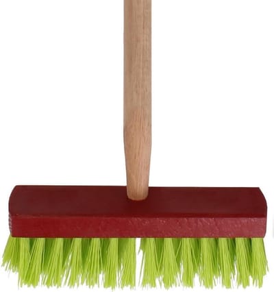 Talen Tools - Kinderbezem - Rood/Groen - 80 cm - Compleet