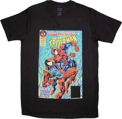 Marvel Spider-Man - War Of The Spider-Men Comic Cover Heren T-shirt - M - Zwart