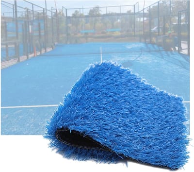 Kunstgras Rol - Synthetisch Tapijt - Buiten Verfraaien - Duurzaam UV-bestendig - 4 x 1.1 m - Blauw