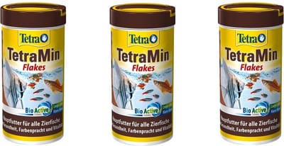 Tetramin - Bio Active - Vissenvoer - Vlokken - 250 ml - 3 stuks - Voordeelverpakking