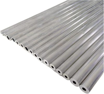 Aluminium Buis - Holle Pijp - Doe-het-zelf Projecten - Naadloos Ontwerp - 49 cm - Aluminiumkleur