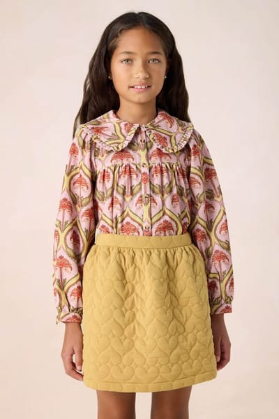Sissy-Boy - Roze blouse met palmboom print