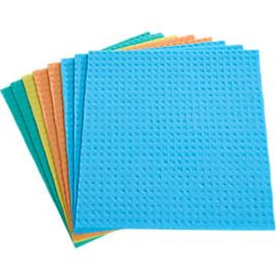 Spontex sponsdoekjes Spontex, viscose, 19 x 21 cm, 8 stuks, geassorteerde kleuren