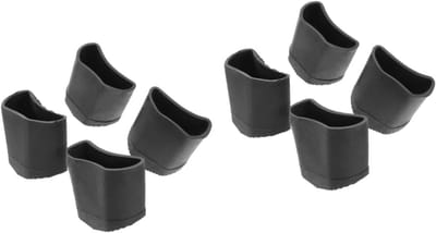 Laddermatten Sets - Ladder Eindkappen - Vloer Beschermen - Stevig Siliconen Materiaal - 4.5X4.3X2.5CM - Zwart