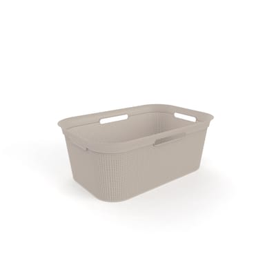 Rotho wasmand kunststof Brisen 41 liter cappuccino flexibel design