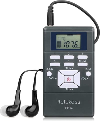 Radio , 100% nieuw -Lichtgewicht / douche-radio - DRAAGBAAR EN COMPACT