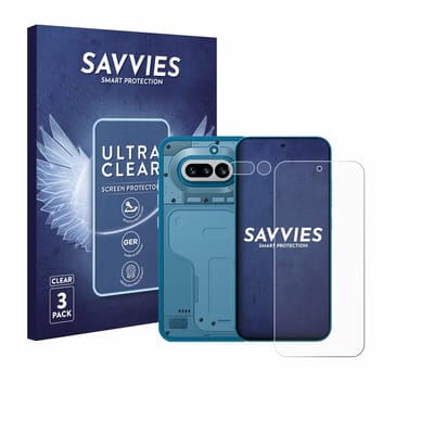 Savvies - Screenprotector voor Nothing Phone (4a) (Voor+Camera) - Folie Beschermfolie transparant 6 Stuks