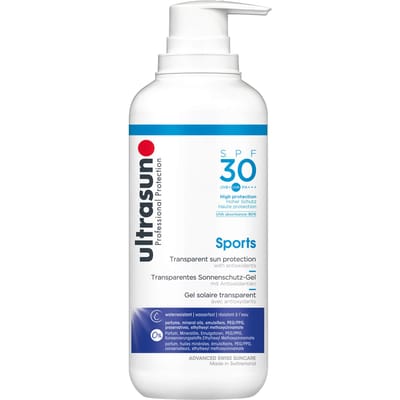Ultrasun Transparante Zonbescherming Sportgel SPF30 400 ml