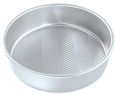Ronde metallic cakevorm 22,9 cm