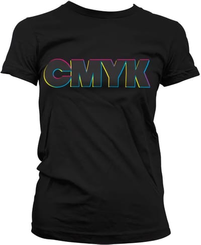 Hybris Dames T-shirt Cmyk Girly SH-5-15521-H30-8