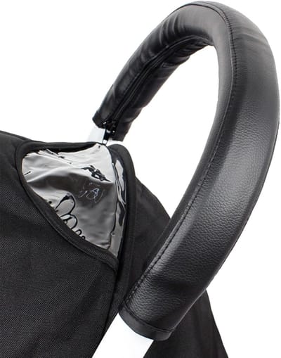 Kinderwagen Armleuning - Stuurhoes PU-leer - Comfortabel Wandelen - Water- en zweetbestendig - 1999 cm - Blauw