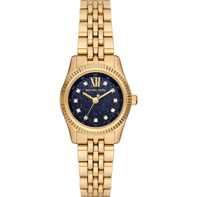 Sophisticated Michael Kors MK4802 dameshorloge met blauwe wijzerplaat