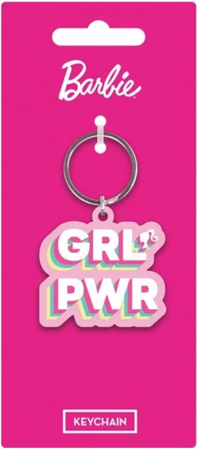 Barbie - GRL PWR - sleutelhanger