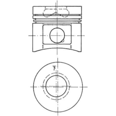 Zuiger KOLBENSCHMIDT 91260610