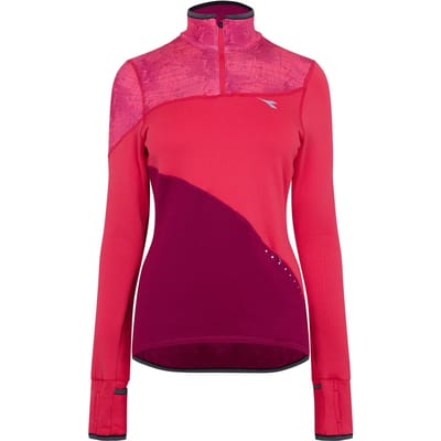 Diadora Dames/Dames Performance T-shirt (Rood)