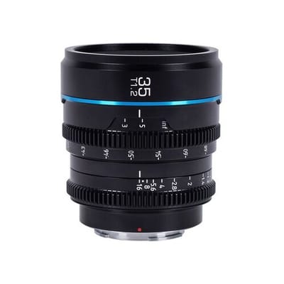 Sirui Night Walker 35mm T1.2 S35 Cine-objectief  L-mount Zwart