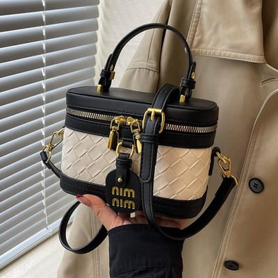 Nieuwe Herfst- en Winter Crossbody Tas Dames Tas High-end Niche Schoudertas Handtas Handtas black