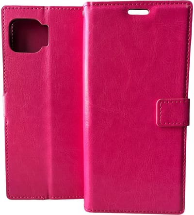 Portemonnee Book Case Hoesje Geschikt voor: Oppo A73 - roze