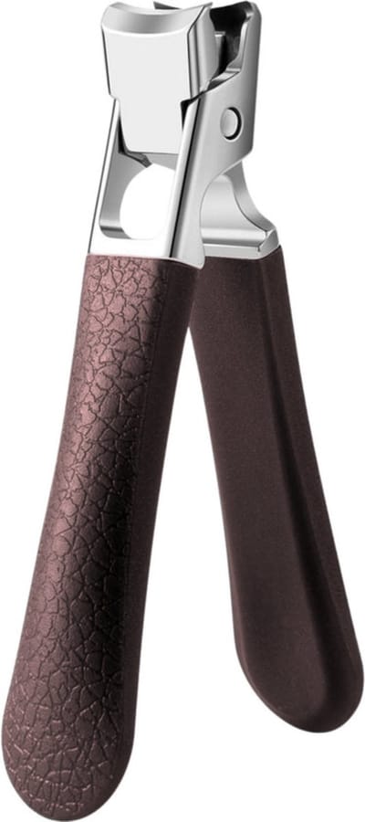 YUBBI Premium Nagelknipper - Nageltang - Pedicure - Teennagels - Vingernagels - Teennagelknipper - Nagelschaar - Bruin