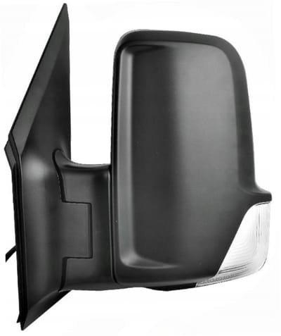 BILMAX Linker Buitenspiegel Vervanging voor Volkswagen Crafter (2E) 2009–2017, Mercedes Sprinter (B906) 2007–2017, Elektrisch Verstelbaar, Verwarmd, met Richtingaanwijzer, 6-Pins (Bestuurderszijde)