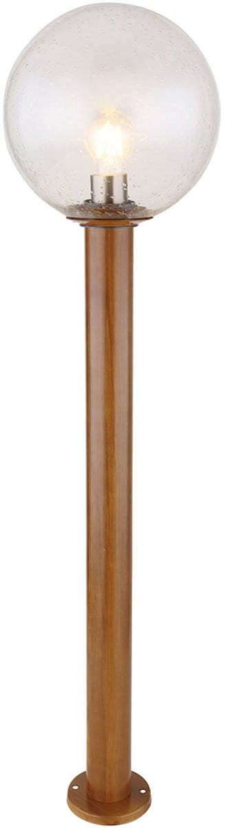 Globo vloerlamp Ossy - naturel - luminium - 25 cm - Ingebouwde LED-module en E27 fitting - 31863W