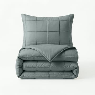Check Pintuck Groen 200 x 220