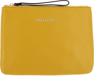VALENTINO Utensil zak Chamonix Re Soft Cosmetic Case Senape Geel