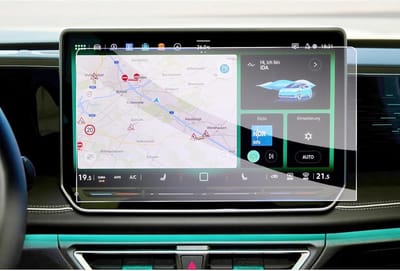 Navigatiescherm Beschermfolie voor VW Tiguan 3 en Tayron 2025-2027, 15 Inch, 9H Krasbestendig en Schokbestendig Glas Film