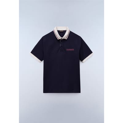 polo zeri man blauwe marine