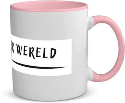 Akyol - beste oom ter wereld koffiemok - theemok - roze - Oom - uncle - leuk cadeau voor je oom - 350 ML inhoud