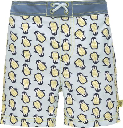 Lässig - UV-zwemshorts voor jongens - pinguïn - multicolor - 56-68cm 0-6 mnd