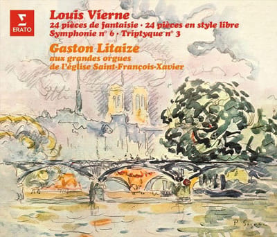 Louis Vierne: 24 Pieces De Fantaisie. 24 Pieces En Style Libre. Symphonie No. 6 - Triptyque (4CD)